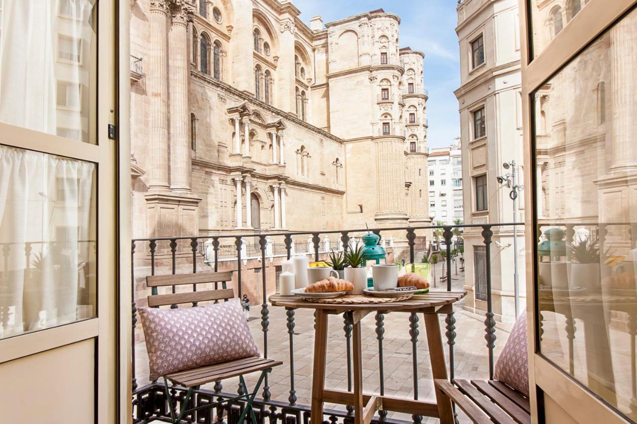 Malaga Center Flat Cathedral Apartment Bagian luar foto