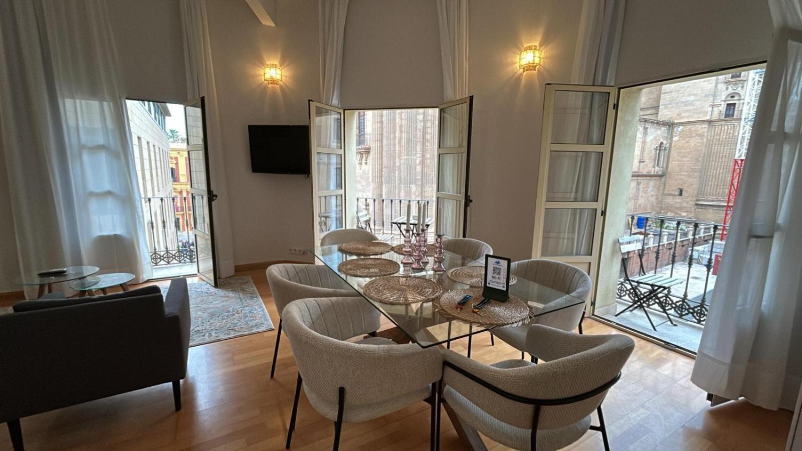 Malaga Center Flat Cathedral Apartment Bagian luar foto